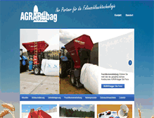 Tablet Screenshot of agrar-bag.de